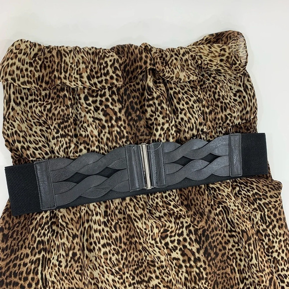 Forever 21+ Plus Size Ruffle Leopard Maxi Dress - Picture 2 of 6